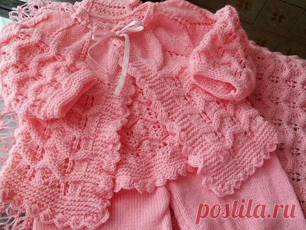 АЖУРНАЯ КОФТОЧКА