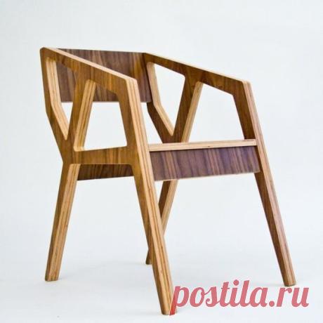 I think this chair shows a real understanding of the material - shipped flat. 100% good old plywood. Remarkably, on etsy $400 | CNC Router Samples