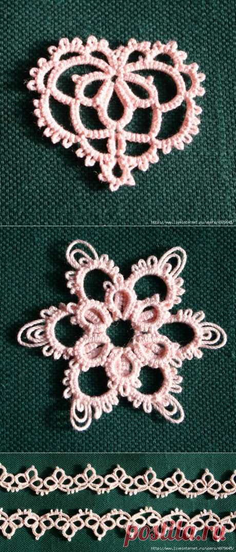 ФРИВОЛИТЕ - ОБРАЗЦЫ И СХЕМЫ