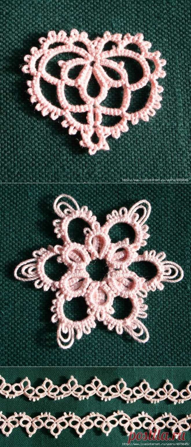 ФРИВОЛИТЕ - ОБРАЗЦЫ И СХЕМЫ