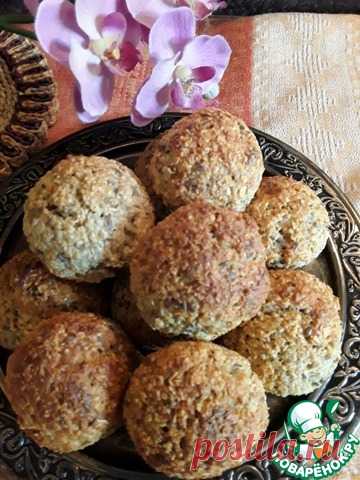 Овсяные булочки на творожном тесте