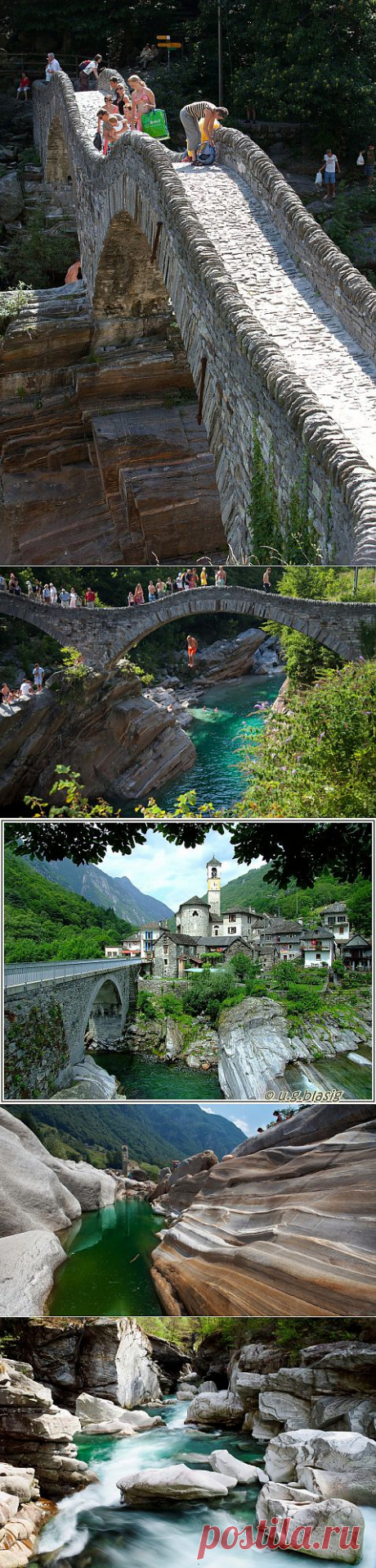 Верзаска - самая прозрачная река в мире (25 фото)