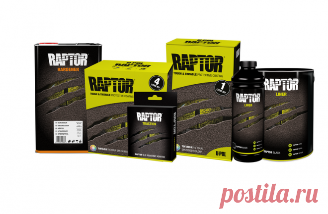 RAPTOR – защитное покрытие повышенной прочности — Журнал «4х4 Club»