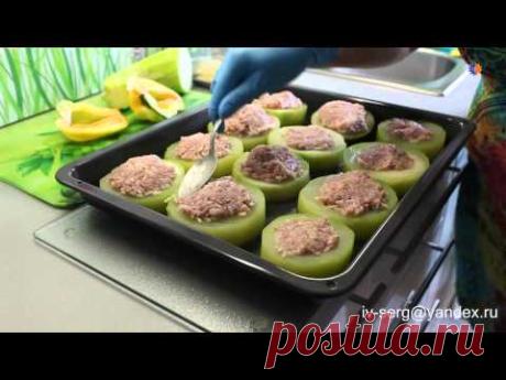 готовим фаршированные кабачки