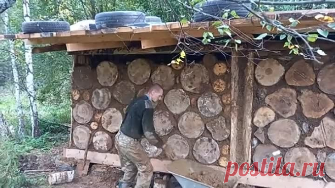 Баня глиночурка . скоро париться будем))