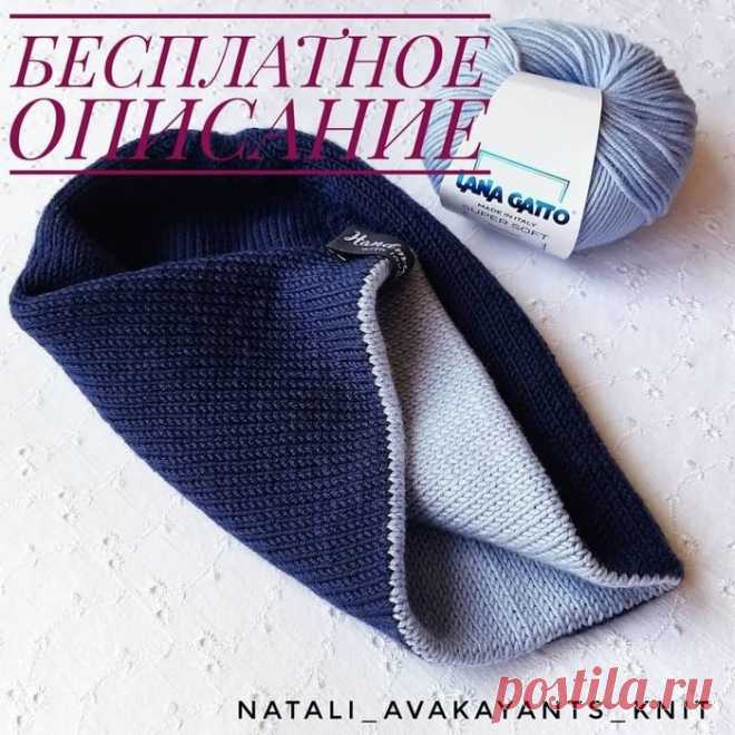 Шапочка от natali_avakayants_knit (Вязание спицами) &#8211; Журнал Вдохновение Рукодельницы