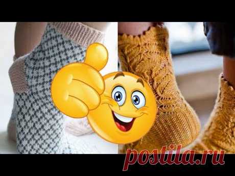 ТАКОГО РАЗНООБРАЗИЯ НЕТ НИГДЕ 🔥 Носки спицами 🔥 Теперь хочу связать все - YouTube