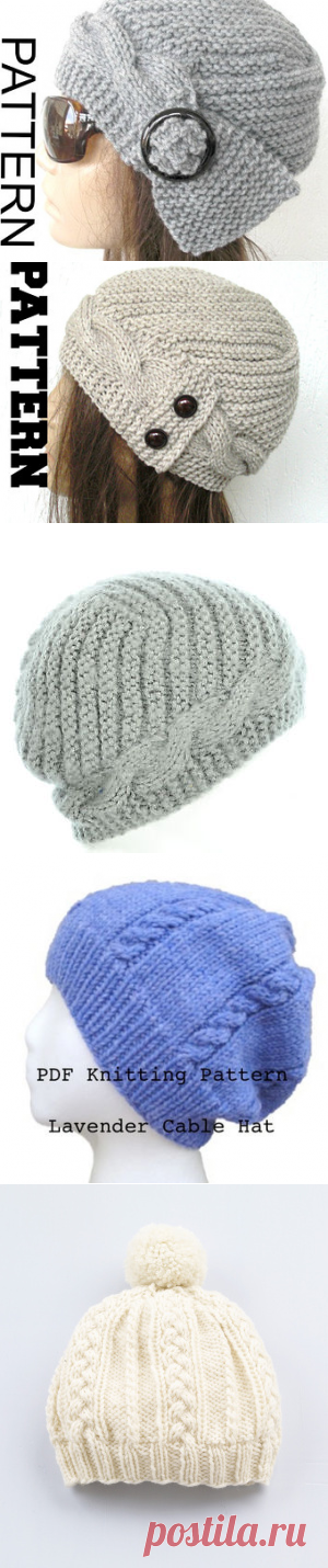 Cable Knit Beanie Patterns
