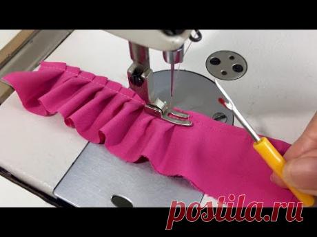 4 очень простых совета по ткани со складками для начинающих, чтобы научиться шить