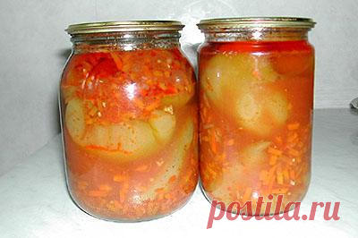 Перец с морковью » Заготовки для зимовки