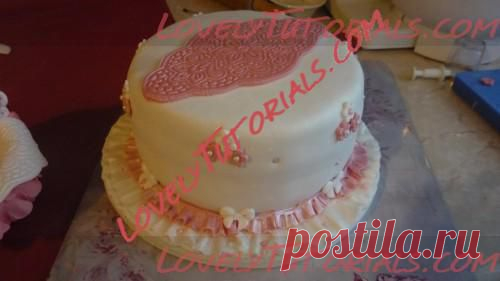 МК лепка "Колыбелька" -Crib cake topper step by step - Мастер-классы по украшению тортов Cake Decorating Tutorials (How To's) Tortas Paso a Paso