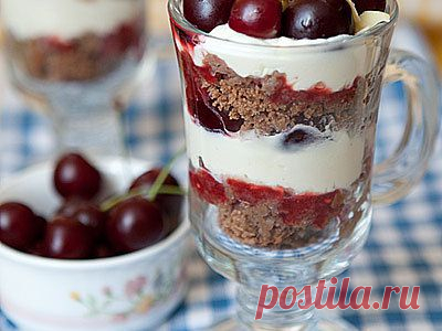 Десерт "Дикая вишня" - рецепт приготовления с фото / COOK-MASTER.RU