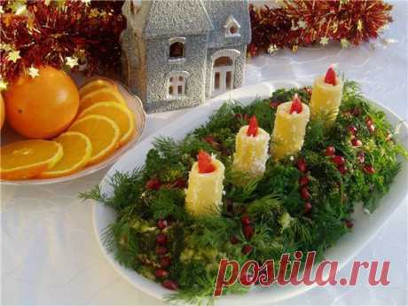 Топ-9 вкуснейших салатов к новогоднему столу 2014.