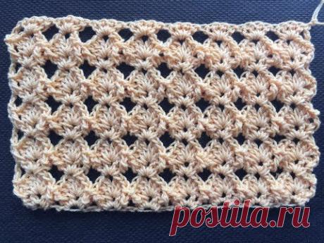 Crochet Summer Stitch Tutorial ~ Great for a Blouse, Scarf or Blanket