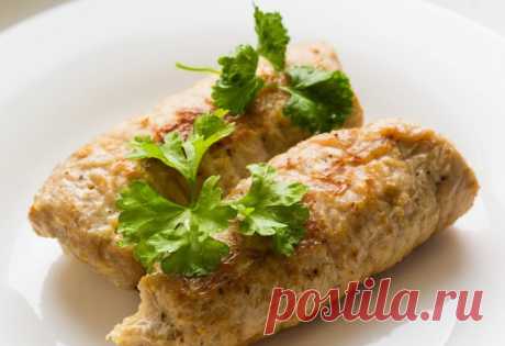 Свиные рулеты с ананасами / Простые рецепты
