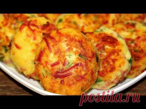 Мы ели и ели их, всей семьей и Не Могли Оторваться! Картофельные шницели - высший класс!