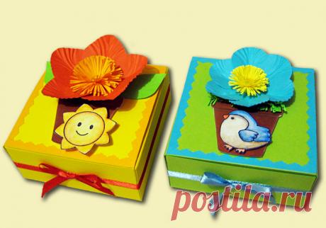 Коробочки своими руками