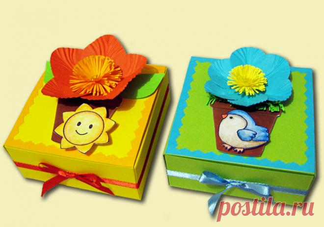 Коробочки своими руками