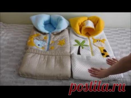 Конверт (одеяло-трансформер) для малышей. Немного свободного времени и фантазии... И сможет даже новичок! Ссылка на подробный мастер-класс по пошиву таких ко...