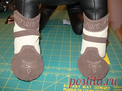 Как сшить обувь для собак своими руками, выкройка ботинок и тапочек для собак