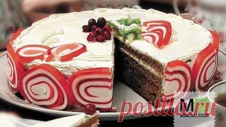 Торт «Смородинка» - кулинарный рецепт. Миллион Меню