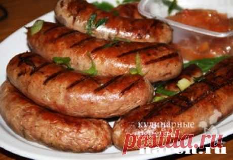 Колбаски свиные для гриля | Фоторецепт с подробным описанием от Харч.ру