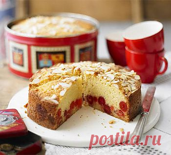 Вишневая шарлотка в мультиварке - Шарлотка в мультиварке . 1001 ЕДА вкусные рецепты с фото!