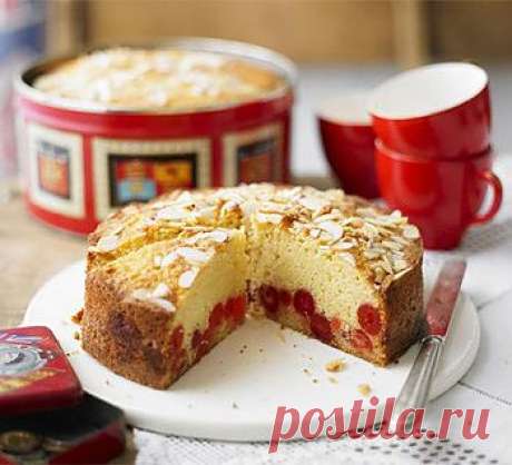 Вишневая шарлотка в мультиварке - Шарлотка в мультиварке . 1001 ЕДА вкусные рецепты с фото!