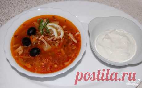 Солянка с колбасой и капустой - пошаговый кулинарный рецепт с фото на Повар.ру