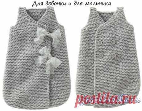 Вязаные детские комбинезоны и конверты – схемы на Вязалочка.ру