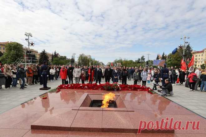 У МОГИЛЫ НЕИЗВЕСТНОГО СОЛДАТА- 9 МАЯ 2024