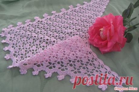 Ажурный зонтик крючком, косынка и сумка - Вязание - Страна Мам