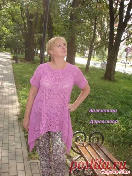 Туника в стиле 'Бохо' - Вязание - Страна Мам