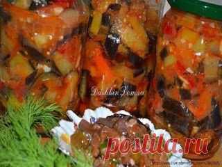 ✔ Самые вкусные рецепты - Recepti-ru: Баклажаны по-корейски Кади - ча на зиму