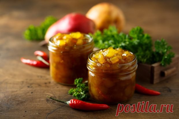 Чатни из манго на зиму — Домашняя кулинария
