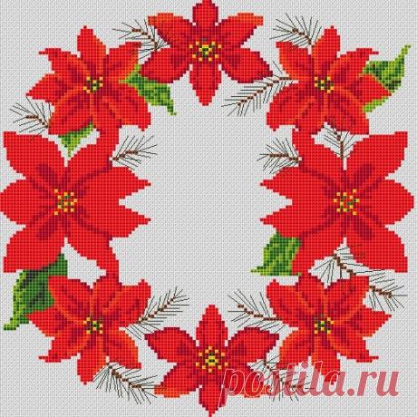 Gallery.ru / 2 рождественских венка от Lydie Sachse - Цветы и прочая растительность_2/Flowers/freebies - Jozephina