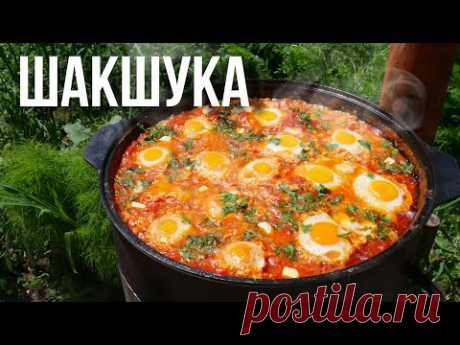 Шакшука - яичница с помидорами