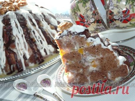 Рецепт домашнего торта "Панчо"

В последние годы торт "Панчо" приобрел в народе невиданную популярность. Этим он обязан изумительному вкусу и относительно низкой калорийности, что для многих женщин исключительно важно.
Торт представляет собой шоколадный бисквит, обильно пропитанный сметанным кремом с добавлением консервированных фруктов и залитый шоколадной глазурью. Такой торт в народе называют по-разному: "Курчавый пинчер", "Ванька", "Хлопчик" и др. У каждой хозяйки свой...