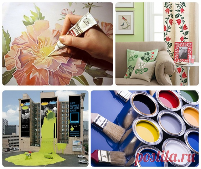 Об акриловых красках - всего понемножку...