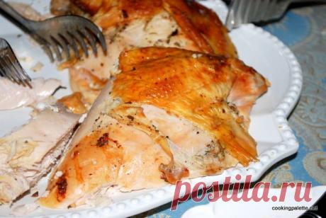 Запеченная грудка индейки с ароматными травами - Cooking Palette » Cooking Palette