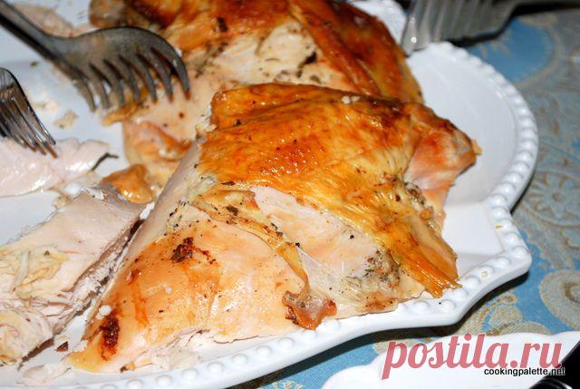 Запеченная грудка индейки с ароматными травами - Cooking Palette » Cooking Palette