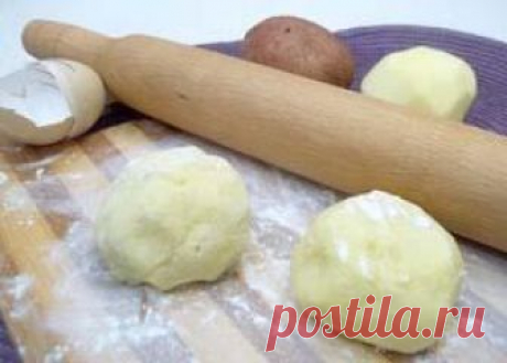 Картофельное тесто