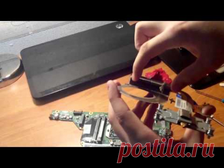 Как поменять термопасту на ноутбуке HP Pavilion g6