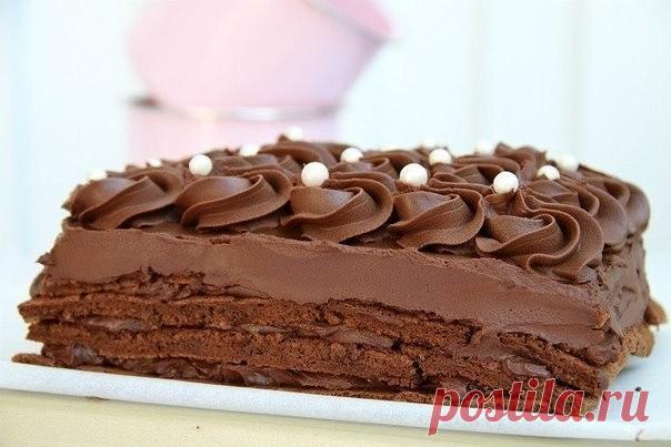 Шоколадный торт 
