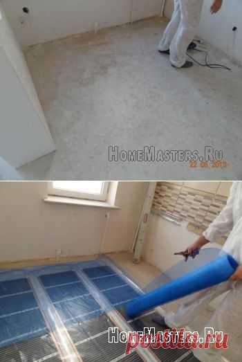 Монтаж пленочных теплых полов своими руками | Твой Ремонт!!!