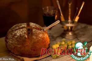Темный хлеб на пиве с тмином и черносливом - кулинарный рецепт