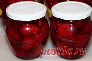 Клубника в собственном соку | Мой садочек