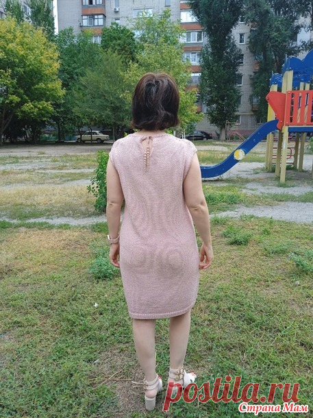 Неактуальное платье спицами - Вязание - Страна Мам