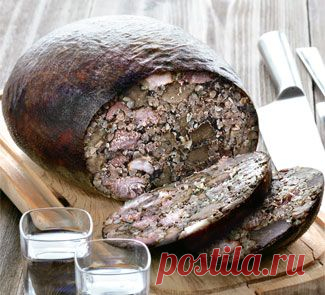 Шотландский хаггис (Няня с печенкой), второе блюдо. Пошаговый рецепт с фото