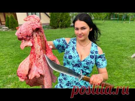 😲НЕ МОЖЕТ БЫТЬ! Рецепт Говяжьих Легких в Тандыре! Попробуй этот рецепт от Виктории